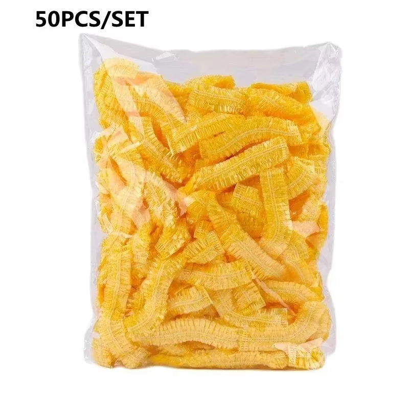 Shower Cap Sauna Disposable Transparent Bonnets Silk Bonnet Beauty Satin Hat Hair Night Hairstyles Sleep Personal Care Bath Home