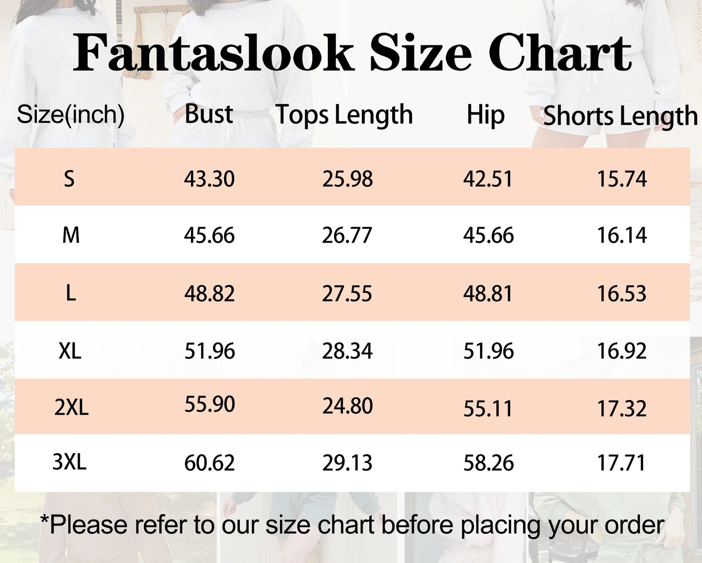 Women's Two-Piece Pajama Set: Long Sleeve Sweatshirt and Shorts Lounge Outfit for Fall