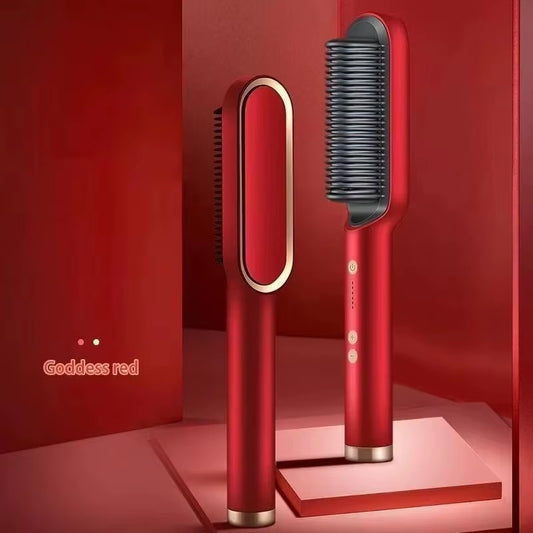 Hair Straightener Professional Quick Heated Electric Hot Comb Hair Straightener Personal Care Multifunctional Hairstyle Brush