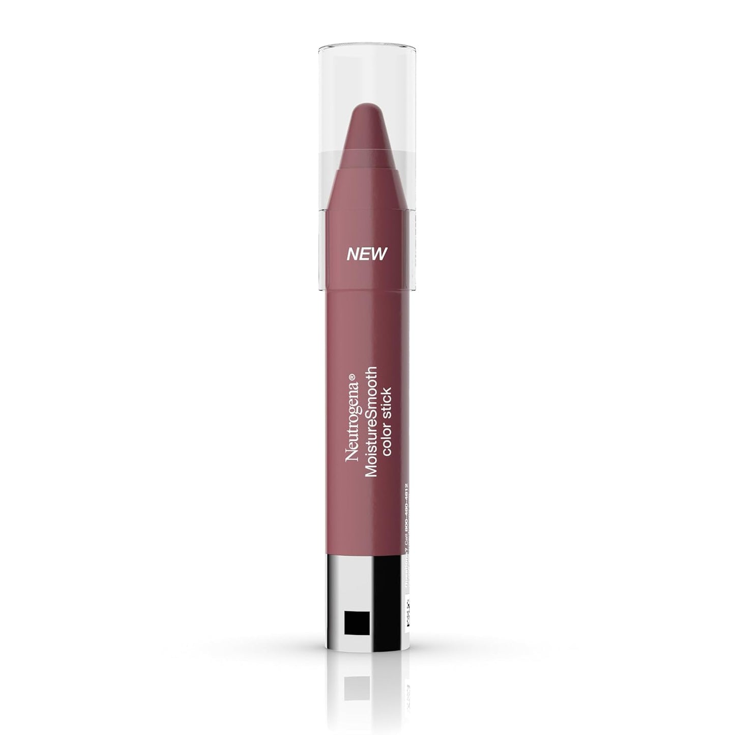 Moisture Smooth Color Stick for Lips - Hydrating Lipstick with Balm-Like Formula, Enriched with Shea Butter and Fruit Extracts, Shade 120 Berry Brown, 0.11 Oz (Single Pack)