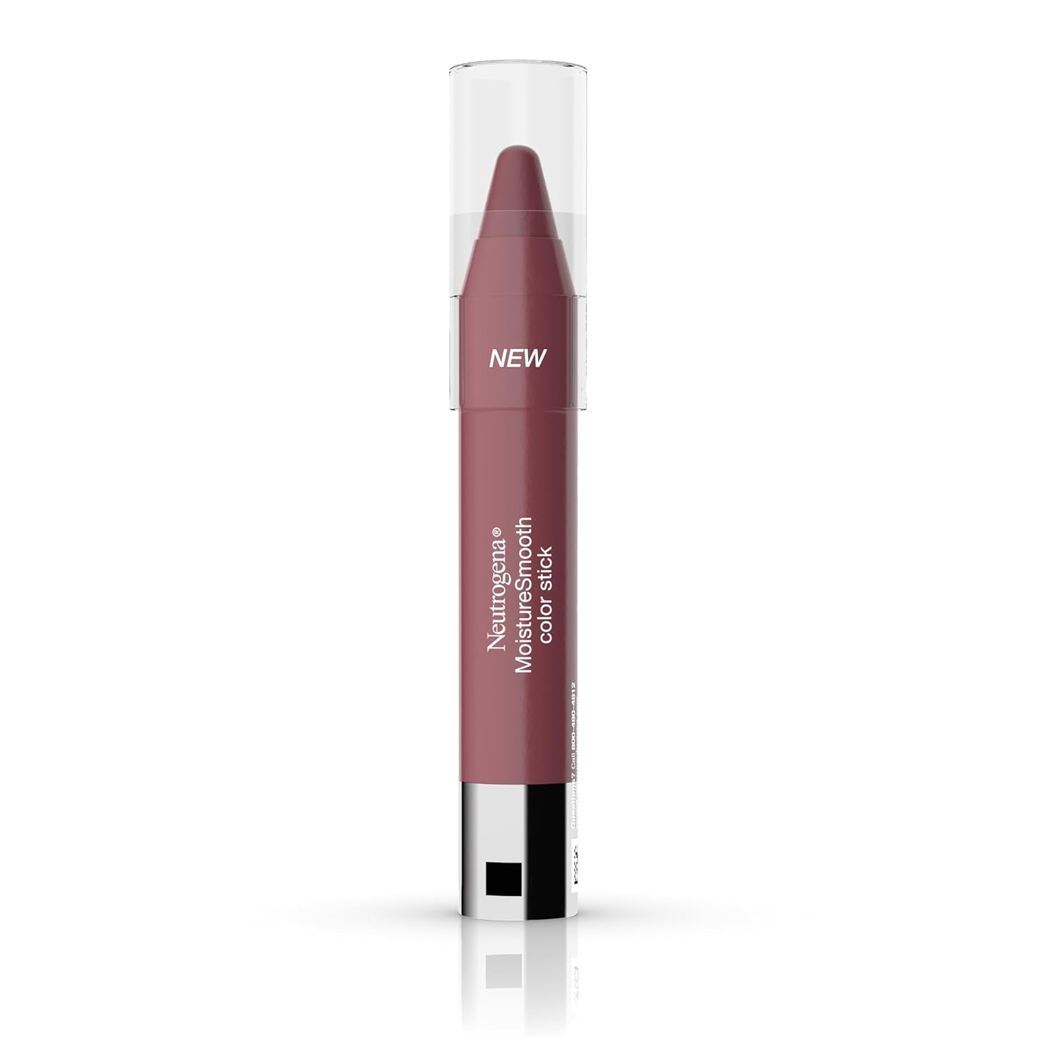 Moisture Smooth Color Stick for Lips - Hydrating Lipstick with Balm-Like Formula, Enriched with Shea Butter and Fruit Extracts, Shade 120 Berry Brown, 0.11 Oz (Single Pack)