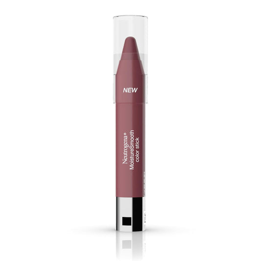 Moisture Smooth Color Stick for Lips - Hydrating Lipstick with Balm-Like Formula, Enriched with Shea Butter and Fruit Extracts, Shade 120 Berry Brown, 0.11 Oz (Single Pack)