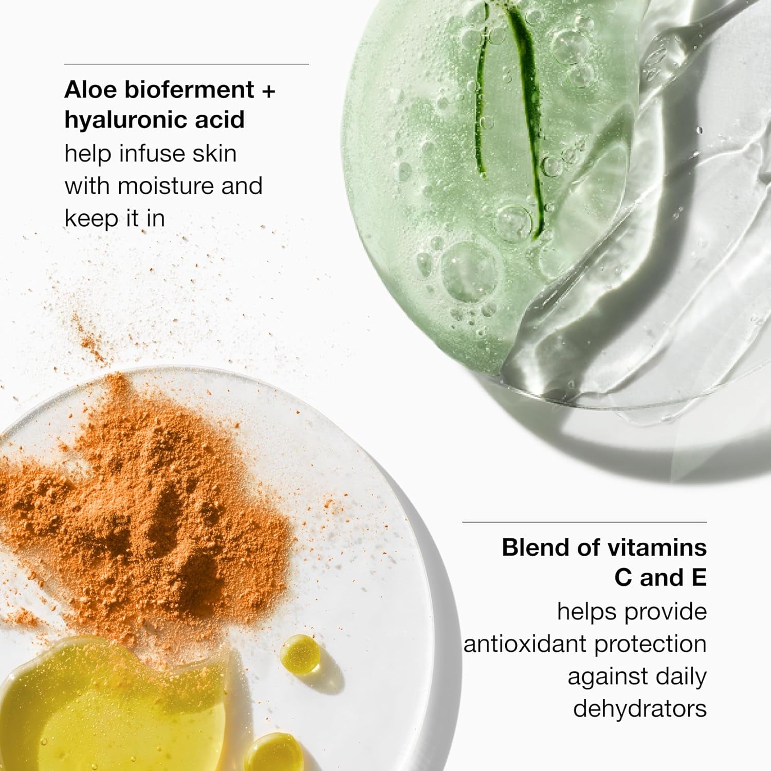 Moisture Surge 100H Auto-Replenishing Hydrator Oil Free Face Moisturizer | with Hyaluronic Acid, Aloe Bioferment and Vitamins C + E | for All Skin Types | Hydrating + Moisturizing