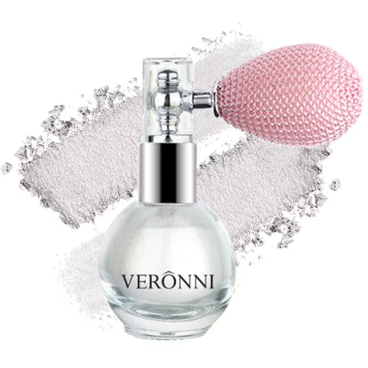 High Gloss Body Diamond Shimmering Spray Powder Highlight Powder Makeup Suitable for Facial and Body Skin Hair Clothes Cosmetics