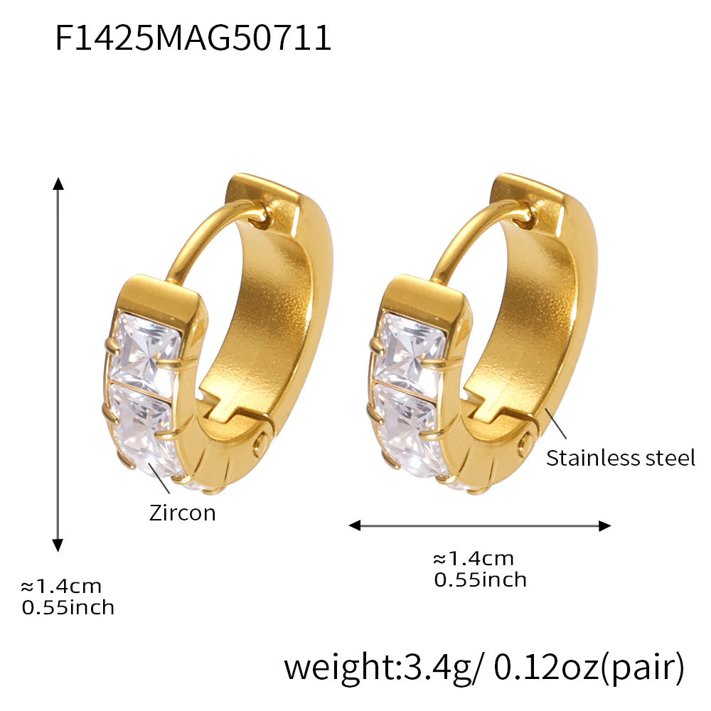 Stainless Steel Fashionable Earrings
