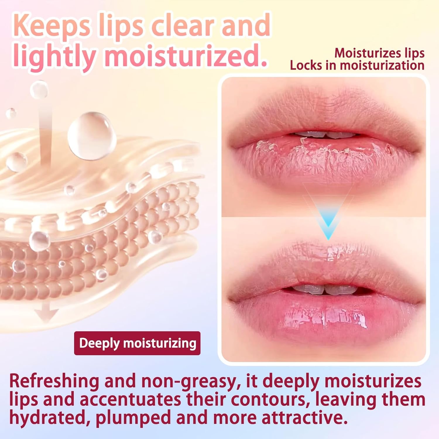 4-Piece Lip Oil Set: Moisturizing Transparent Gloss with Fruit Flavors, Hydrating Roll-On Plumping Gloss, Long-Lasting Non-Sticky Shine - Perfect Makeup Gift Kit