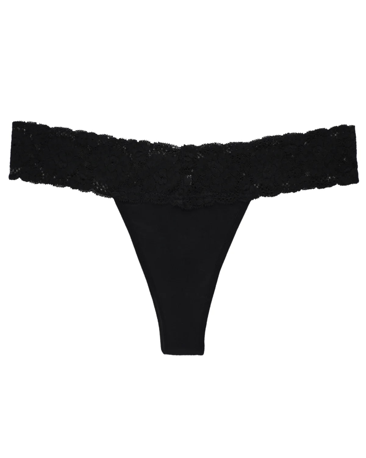 Women's Lace Thong Underwear - Cotton Cheeky T-Back Panties, 10 Pack